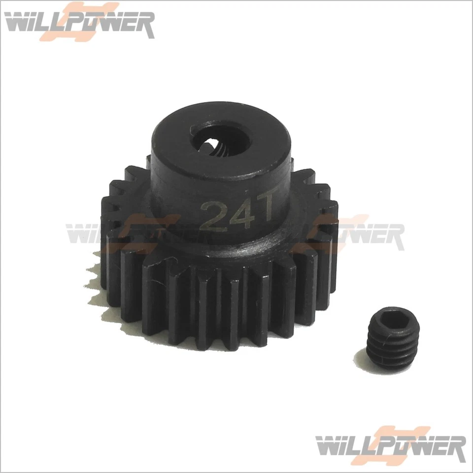 Sworkz S104 Motor Gear 24T #SW-330413 (RC-WillPower) 1:10 1/10 Electric Buggy - Image 1 of 1