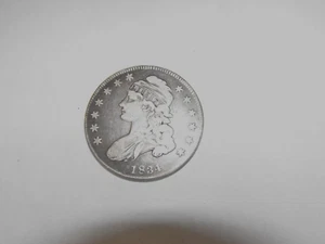 1834 50c. Capped Bust Half Dollar sehr schön - Bild 1 von 3