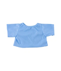 Light Blue T-Shirt for Stuffed Toys, Fits Most 6-10 Inch Bears - Picture 1 of 1
