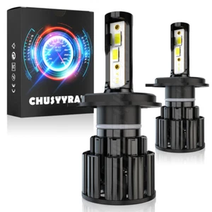 High Power HID LED Headlight H4 Bulbs for Kawasaki Concours 14 / 1000 1986-2019 - Photo 1/17