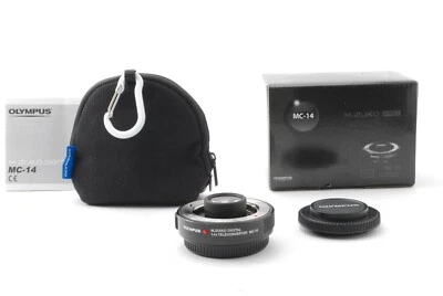 MINT Olympus MC-14 Micro Four Thirds 1.4x Teleconverter from Japan #405 - Image 1 of 4