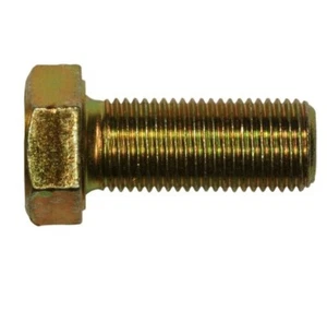 (Qty 24) 3/8-24 x 1" Perno Hexagonal Enchapado en Zinc Grado 8 Tapa Tornillo Fino Hilo - Imagen 1 de 2