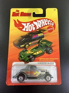 Hot Wheels The Hot Ones 3 Window '34 Ford Silver  2011  - Picture 1 of 1