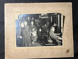 C 1910 japanische Textilmühle Arbeiter Kinder Fotografie Japan Maschinenfabrik - Bild 1 von 5