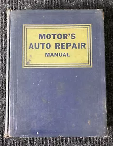 Vintage Motors Auto Repair Manual 1940 and up to 1954 edition 17 - Picture 1 of 7