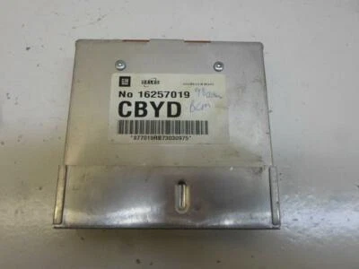 BODY CONTROL MODULE CADILLAC CATERA 1998 16257019 BCM OEM - Image 1 of 4