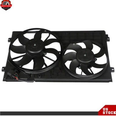 Conjunto de ventilador de refrigeración del radiador 2,5 L apto para Volkswagen Jetta 2005-2015 VW3120100 Foto 1 de 4