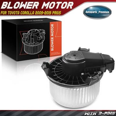 Motor calentador soplador HVAC con rueda para Toyota Corolla Prius con aire acondicionado automático 700249 Foto 1 de 4