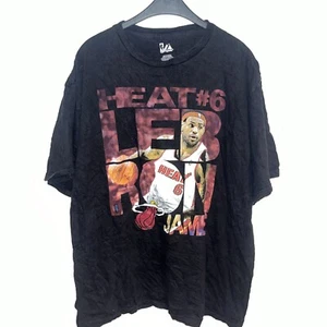 Rare Retro Vintage Lebron James NBA Majestic T-Shirt Size Men’s XL Black  - Picture 1 of 4