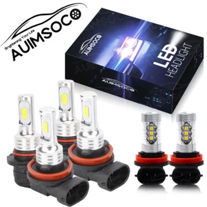 For Honda CR-V CRV 2015-2020 6X LED Headlight Hi Low Beam Fog Light Bulbs White - Picture 1 of 12