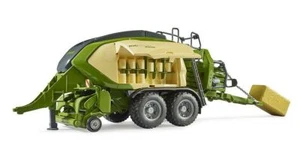 Krone BiG Pack 1290HDP VC with 2 bales Farm  - Bruder 02033 Scale 1:16 Toy NEW - Picture 1 of 4