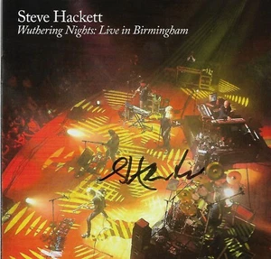 Wuthering Nights: Live In Birmingham * by Steve Hackett (2CD/BLU, 2018) Signed - Picture 1 of 4