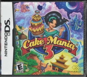 Cake Mania 3 NDS (Brand New Factory Sealed US Version) Nintendo DS