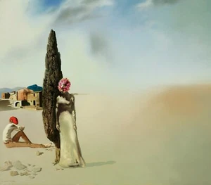 SALVADOR DALI Art Poster or Canvas Print "Printemps nécrophilique" - Picture 1 of 1