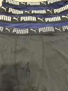 Puma 4- Pack Boxer Briefs Sports Luxe Moisture Wick Stretch ( MULTI, L) NWOT - Picture 1 of 1