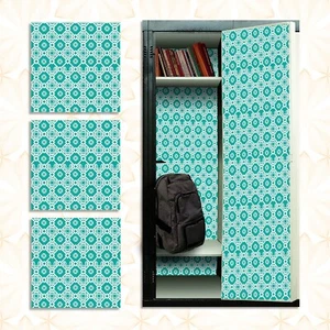 Deluxe Magnetic School Locker Wallpaper Made in USA - Pack of 3 Sheets (vg 009) - Picture 1 of 3