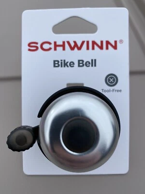 Schwinn Tool-Free Bicycle Bell Clamp Bike Ring Chime New - Image 1 of 3