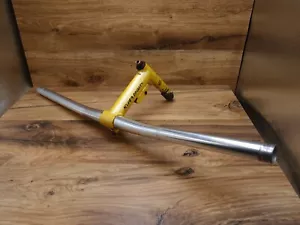 stelo piuma Muddy Fox 22,2 mm acciaio CRMO + manubrio piatto lega alluminio - Foto 1 di 20