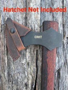 CRKT Freya Viking Axe Buffalo Leather Sheath Handmade In USA - Picture 1 of 12