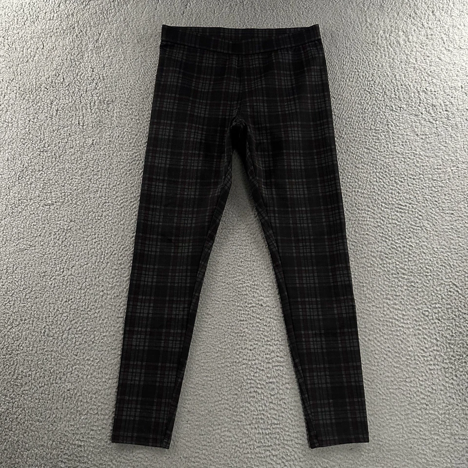 Simply Vera Wang Womens Pants Multicolor Medium Ankle Plaid Polyester Blend - Image 1 of 4