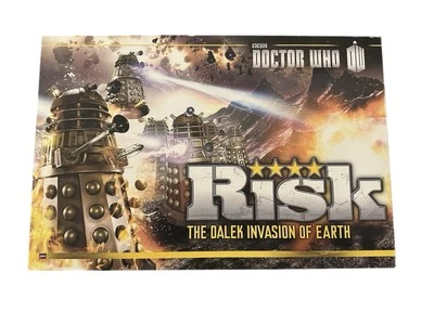 RISK Doctor Who: The Dalek Invasion of Earth Board Game COMPLETE - Image 1 of 4