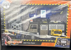 True Heroes Tactical Rescue Unit • SWAT/ Police Playset FACTORY DUST SEALED NEW! - Picture 1 of 24