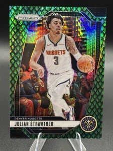 Baloncesto NBA 2024-25 Prizm Julian Strawther #92 escala dragón verde/48 Denver - Imagen 1 de 3