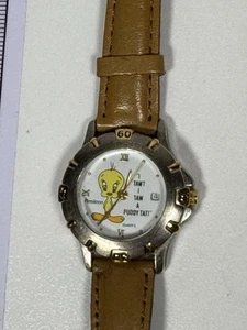 Reloj De Colección 1993 Mujer Armitron Piolín Pájaro I Taw I Taw A Puddy Tat Batería Nueva - Imagen 1 de 4