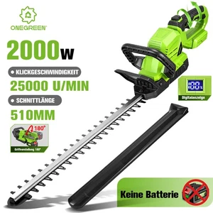  Akku Heckenschere Heckenschneider Für Makita Strauchschere Grasschere 510MM DE - Bild 1 von 19