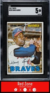 1967 Topps - #250 Hank Aaron SGC 5 EX. HOF! - Picture 1 of 2