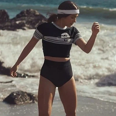 NUEVO Pantalones Cortos para Correr Free People Happiness Runs Negros XS/S Foto 1 de 4