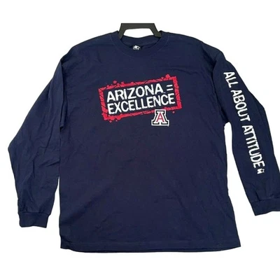 Starter Team University of Arizona Excellence Long Sleeve Tee - Men Size 2XL - Image 1 of 4