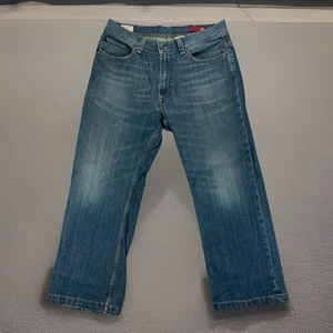 Vintage Y2K Loose Fit Reg Rise Boot Cut Jeans MENS 34x30 Tag Measured 35x29 X2 - Picture 1 of 11