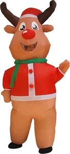 Disfraz Inflable Navidad Reno Adulto Halloween Disfraz Inflable para... - Imagen 1 de 6
