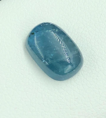Turmalina azul natural 3,62 quilates | Piedras preciosas de cabujón sueltas | Regalo para coleccionistas Foto 1 de 4