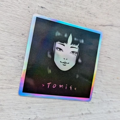 Haunted Doll Active Spirit Demonic Evil Witch Girl Cursed Succubus Sticker 1Pc - Image 1 of 4