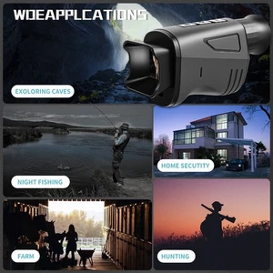 High Definition For Night Vision Monocular Designed for Outdoor Activities - Picture 1 of 9