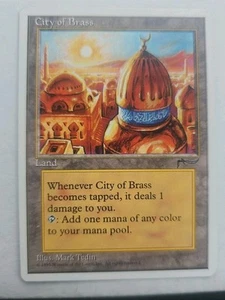 MTG City of Brass Chronicles Rare 1995 Magic the Gathering Lightly Played LP - Picture 1 of 2