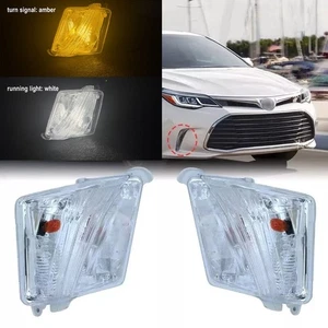 Turn Signal Lamp Replace White LED DRL/Amber Blinker For Toyota Avalon 2016-2018 - Picture 1 of 6