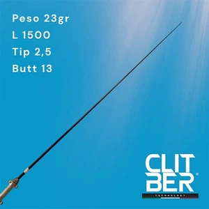 Ricambio vetta/sottovetta roubaisienne L1500mm base 13mm punta 2,5mm - Foto 1 di 6