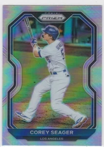 2021 Panini Prizm Corey Seager  Prizms Silver Los Angeles Dodgers #100 - Picture 1 of 2