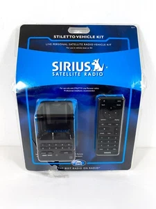 SIRIUS STILETTO VEHICLE KIT SLV1 Portable Satellite Radio Dock/Remote ~ Sealed - Picture 1 of 13