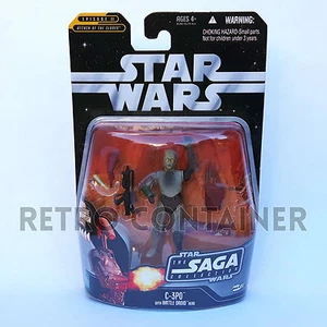 STAR WARS Kenner Hasbro Action Figure - SAGA COLLECTION BLACK - C-3PO Droid - Foto 1 di 1