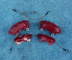 Akebono Q60 Sport Brake Calipers OEM Caliper Set 370Z M37 350Z G35 G35S G37S SET - Picture 1 of 17