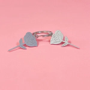 2Pcs/Set Rose Shape Stainless Steel Needle for Smartphone Universal Thimble - Zdjęcie 1 z 10
