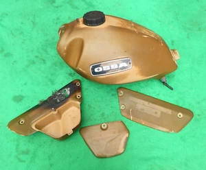 OSSA EXPLORER 1973-75 GENUINE FUEL TANK AND SIDE COVERS - Bild 1 von 13