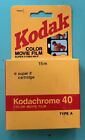 Kodak Kodachrome 40 Color Movie Film Super 8 Kma 464 P - 8mm Unopened - 02/84