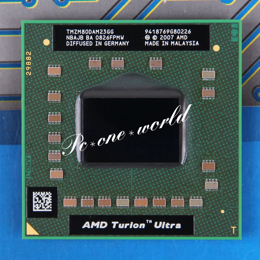 100% OK TMZM80DAM23GG AMD Turion X2 Ultra ZM-80 2.1 GHz Dual-Core CPU Processor - Image 1 of 1