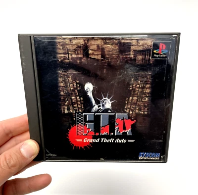 Grand Theft Auto - PlayStation PS1 Gta Rockstar Japanese **No Manual** (NTSC-J) - Image 1 of 4