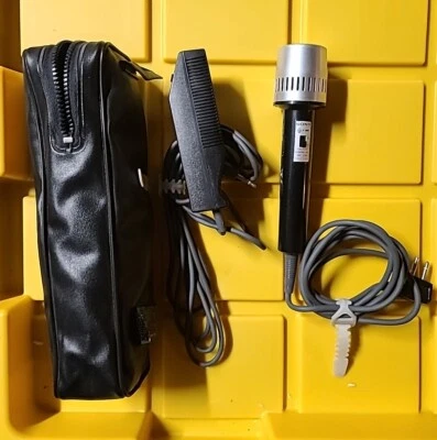 Vintage Sony F-26S Cardioid Dynamic Microphone, Remote, Cords, and Case. - Image 1 of 3